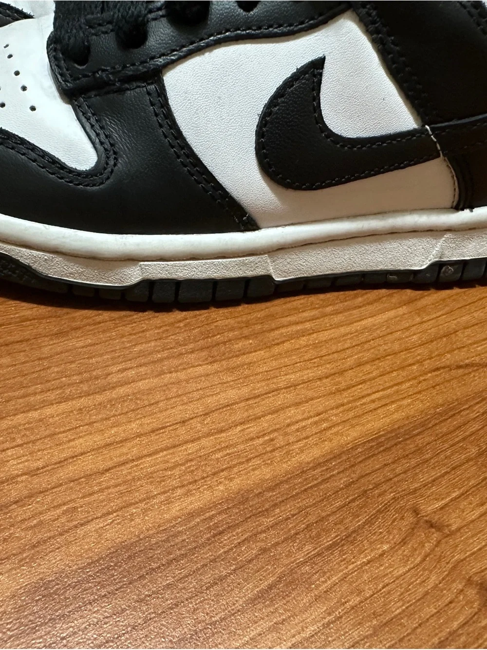 Nike Black & White Low-Top Court Sneaker